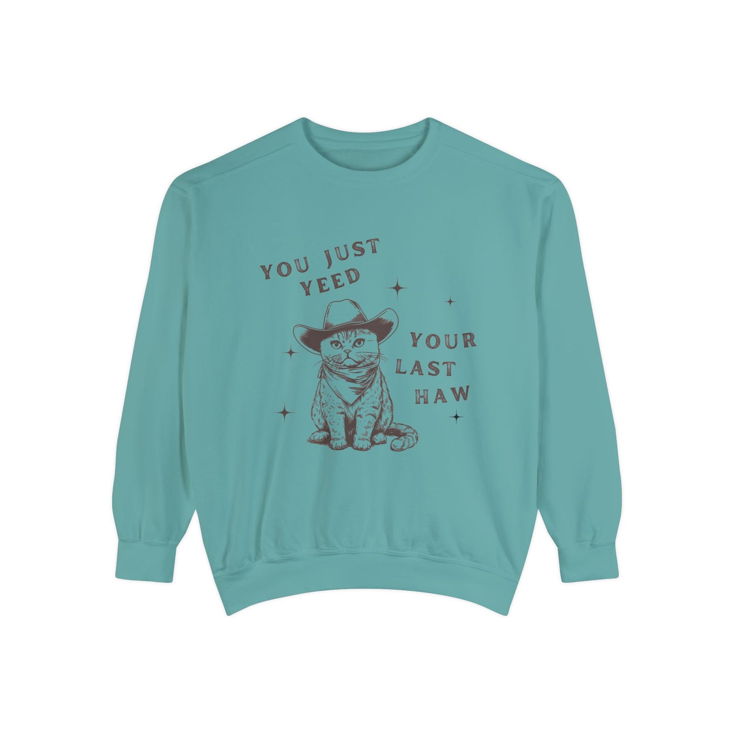 You Just Yeed Your Last Haw Western Cat Sweatshirt