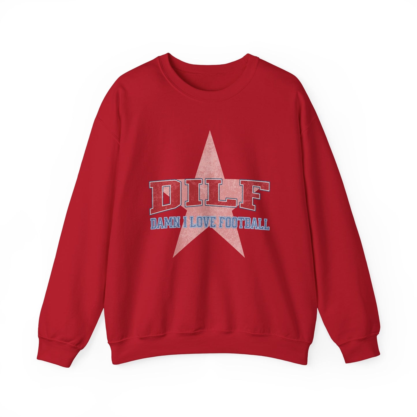 DILF Damn I Love Football Retro Sweatshirt