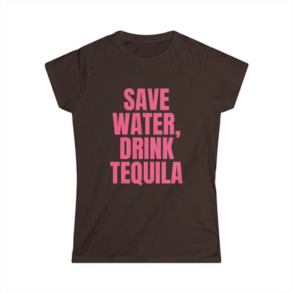 Save Water, Drink Tequila Fitted Tee