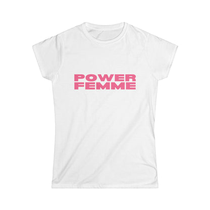 Power Femme Fitted Tee