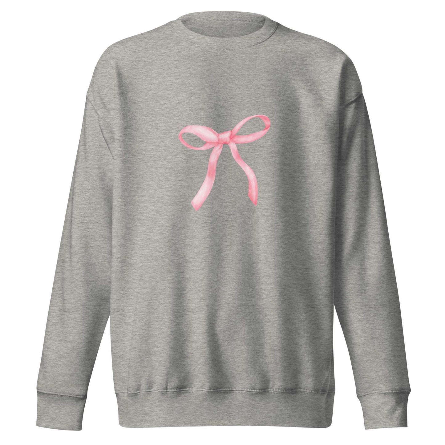 Coquette Pink Bow Sweatshirt