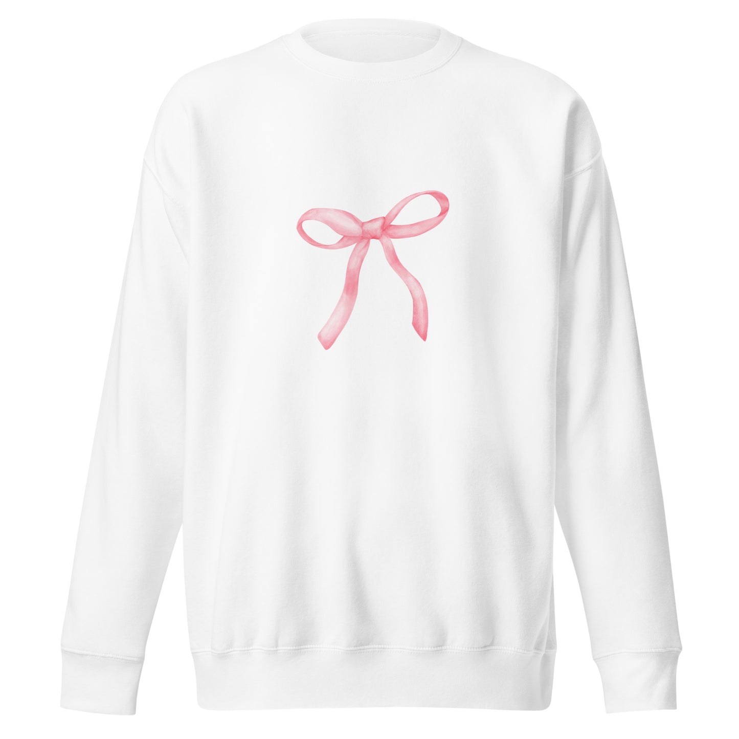 Coquette Pink Bow Sweatshirt