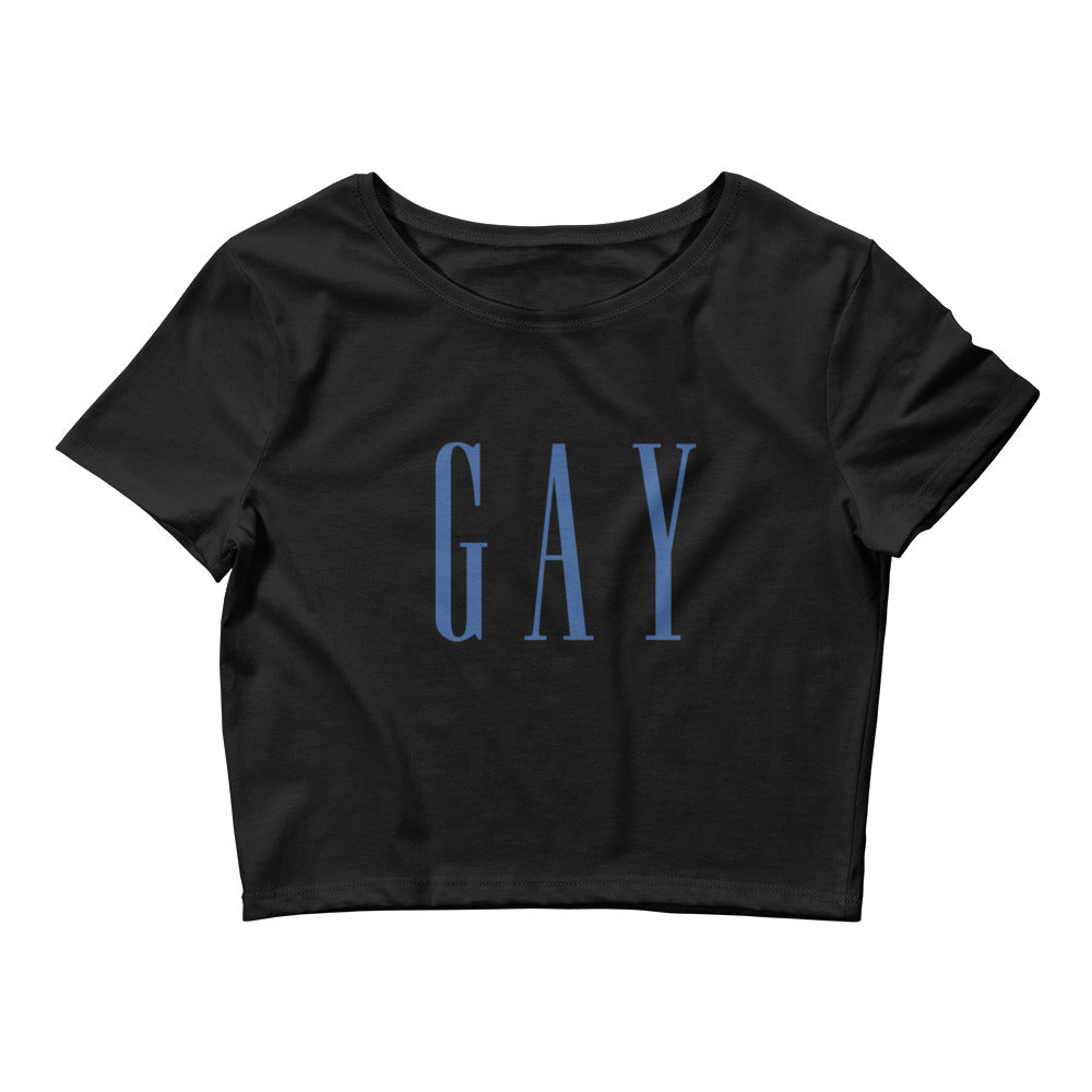 Gay Gap Parody Crop Top