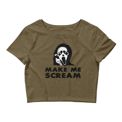 Make Me Scream Crop Top