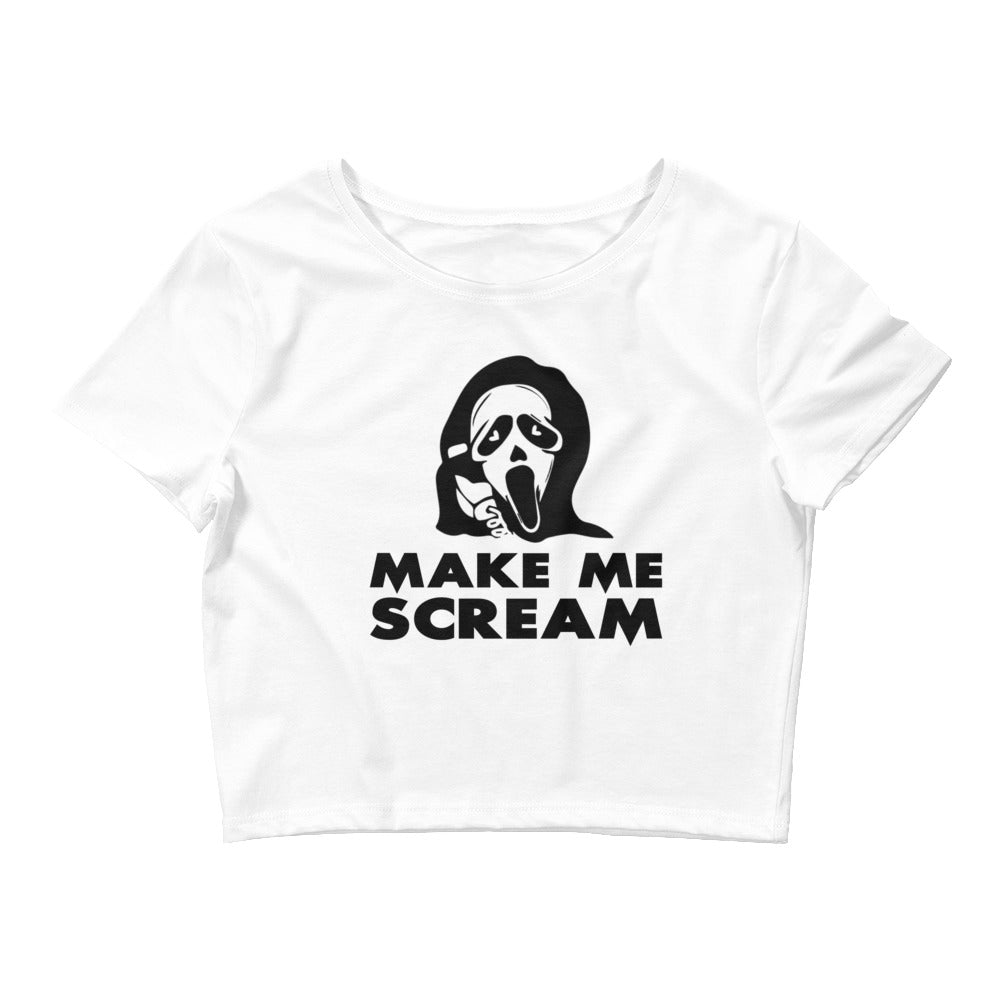 Make Me Scream Crop Top